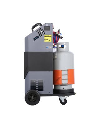 Установка автомат для заправки кондиционеров автобусов с ручным впрыском масла NF39 #6