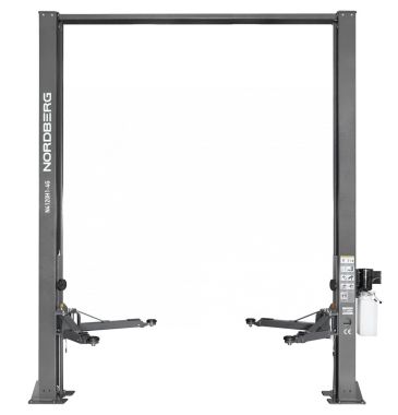 Подъемник двухстоечный 4 т, верхняя синхронизация, H=4 м, 380 В, серый N4120H1-4G_3+2_380