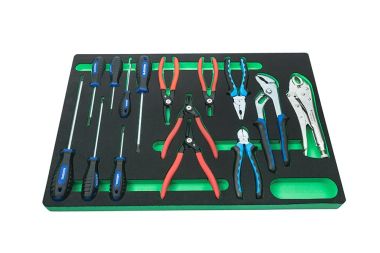 Тележка инстр. СЕР на колесах 5 ящ. с инструментом 232 предмета СТАНКОИМПОРТ BTD-271051CIS grey 232 #4