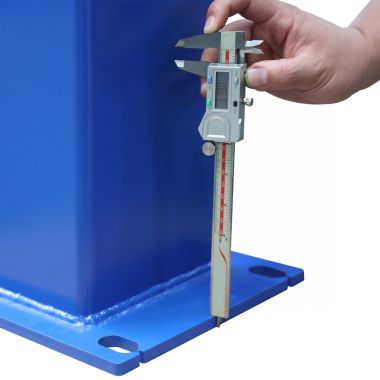 Подъемник четырехстоечный 5.5 т, с пневмогидравлической траверсой 2.7 т, для сход-развала, 380 В, синий 4455JAB #10