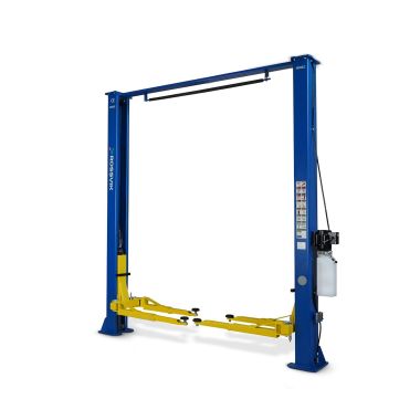 Автоподъемник двухстоечный ROSSVIK V2-4L г/п 4.0т, 220В, с верхней синхронизацией. Синий #4