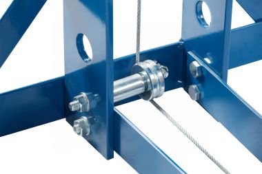 Пресс гидравлический 50 т, разборная рама, пневмопривод N3650AL #11