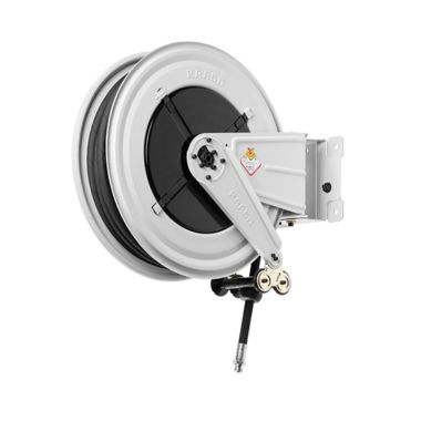 Катушка открытая для раздачи воздуха поворотная со шлангом 20 м, 20 бар, RAASM, 8520.101
