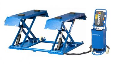 Подъемник ножничный 3 т, 380 В, синий N632-3B_380