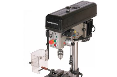 Станок сверлильный профессиональный (750Вт, 20 мм, 5 скоростей, нарезание резьбы, тиски) ND2053P #4