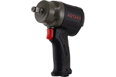 Гайковерт пневматический ударный Rotake 1/2DR, 756 Нм Twin Hammer, композитный RT-5284
