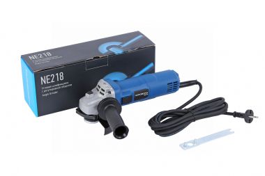 Угловая шлифмашина с регулировкой оборотов, 125 мм, 1800 Вт NE218