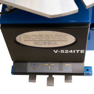 Станок шиномонтажный ROSSVIK V-524ITE, п/автомат, до 24", 380В с взрывной накачкой. Цвет синий RAL5005 #5