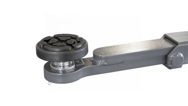 Подъемник двухстоечный 4 т, верхняя синхронизация, с электростопорами, H=4 м, 380 В, серый N4120H1E-4G_3+2_380 #3