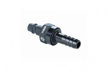 Переходник композитный "папа" быстросъемный - елочка Ø 10 мм NKM10