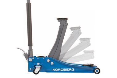 Домкрат подкатной 3,2 т, супернизкий подхват, педаль N32032 #4