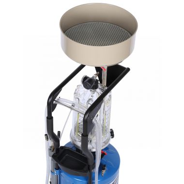 Установка для сбора масла пневматическая, 80 л, синяя 2380B #7