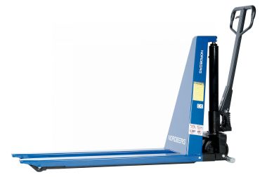 Тележка складская гидравлическая ножничная 1 т, с ПУ колесами N3904-10 #2