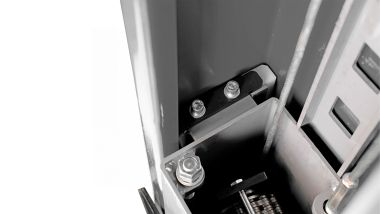 Подъемник двухстоечный 4 т, верхняя синхронизация, снятие со стопоров с одной колонны, 380 В, серый N4122HM-4G #20