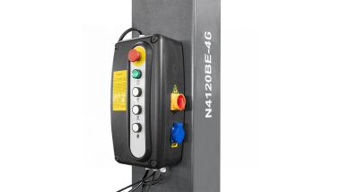 Подъемник двухстоечный 4 т, с электростопорами, 380 В, серый N4120BE-4G_3+2_380 #3
