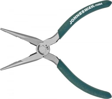 P066A Длинногубцы прямые, с ПВХ рукоятками, 160 мм #2