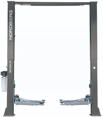 Подъемник двухстоечный 5 т, верхняя синхронизация, 380 В, серый N4122H1M-5G_380