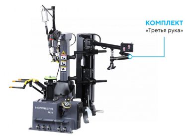 Станок шиномонтажный автомат, до 30", с автоматической монтажной головкой, серый 4633