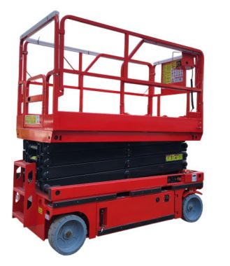 Подъемник ножничный самоходный 230 кг 6/8 м TOR AMSL0608 DC аккумуляторный