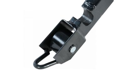 Тележка складская гидравлическая ножничная 1 т, с ПУ колесами N3904-10 #4