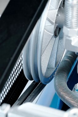 Компрессор трехпоршневой, ременной, чугунная головка, 380 В, ресивер 300 л, 1150 л/мин NCE300/1150 #5