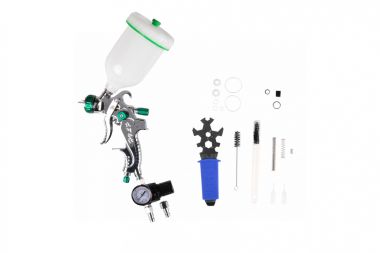 Краскопульт HVLP с верхним бачком, сопло 1,7 мм NP7117