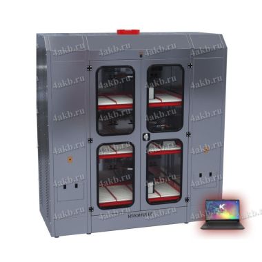 Зарядно-десульфатирующий шкаф для АКБ Светоч-03-12.40B.50A.R18A(250Вт).ПК