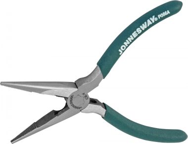 P066A Длинногубцы прямые, с ПВХ рукоятками, 160 мм #3