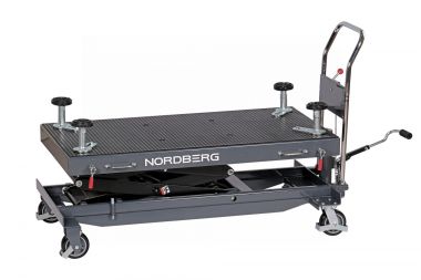 Стол подъемный гидравлический 1000 кг для АКБ электромобиля, двойные ножницы N3T1000GH #2