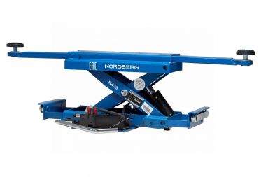 Траверса с ручным приводом г/п 3т. для подъемников N634, 4445J, 4450J, синяя N433_B