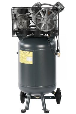 Компрессор вертикальный поршневой с ременной передачей, 220 В, ресивер 100 л, 420 л/мин NCPV100/420A #4