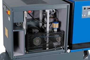 Компрессор винтовой, 11 кВт, 1400 л/мин, 10 бар, ресивер 500 л, осушитель NCS500/1400-10D #6