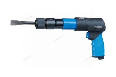 Пневмозубило 250 мм, с комплектом насадок и быстросъемным держателем в кейсе NP5070K #3