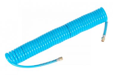 Шланг воздушный спиральный ПУ Ø 6х8 мм, 6 м HS0606PU