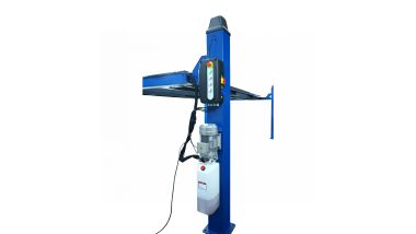 Подъемник четырехстоечный 5 т, c ручной траверсой 3 т N433, для сход-развала, электростопоры 4450J_EB(M) #11