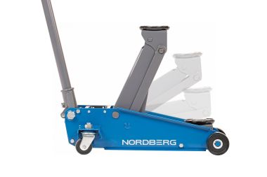 Домкрат подкатной 3 т с резиновой насадкой, быстрый подъем N32030 #4