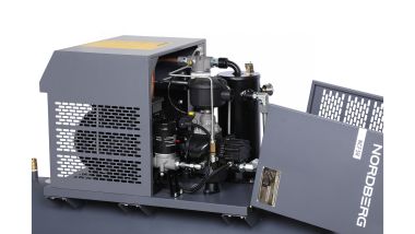 Компрессор винтовой, 4 кВт, 10 бар, 450 л/мин, ресивер 180 л NCF5R #6