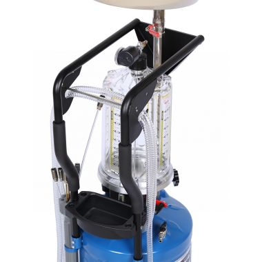 Установка для сбора масла пневматическая, 80 л, синяя 2380B #6