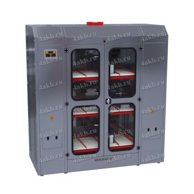 Зарядно-десульфатирующий шкаф для АКБ Светоч-03-12.40B.50A.R18A(250Вт).Pro