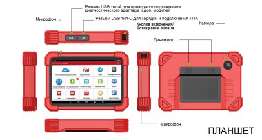ДИАГНОСТИЧЕСКИЙ МУЛЬТИМАРОЧНЫЙ СКАНЕР LAUNCH CRP919 MAX #2