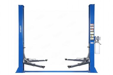 Подъемник двухстоечный 4 т с нижней синхронизацией, H=2,8 м, 220 В, синий STX40TT_220