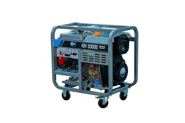 Генератор дизельный 5,0 кВт 380В/1,6 кВт 220В 15 л с электростартером TOR KM5000D*