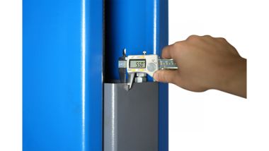 Подъемник двухстоечный 4 т, верхняя синхронизация, 380 В, синий  N4120H1-4B_380 #8