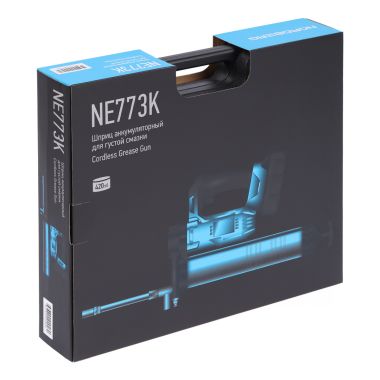 Шприц аккумуляторный для густой смазки, 420 мл NE773K #18