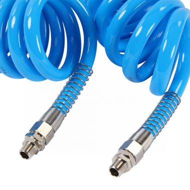 Шланг воздушный спиральный ПУ Ø 10х14 мм, 11 м HS1011PU #6