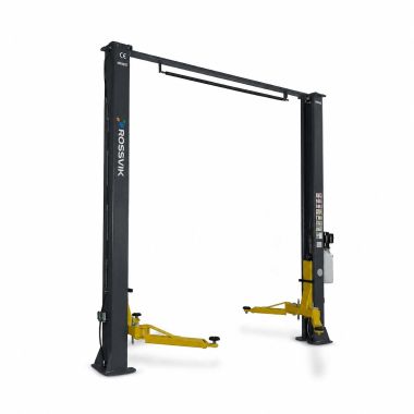 Автоподъемник двухстоечный ROSSVIK V2-4L г/п 4.0т, 220В, с верхней синхронизацией. Серый #3