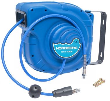 Шланг воздушный на катушке ПУ Ø 8x12 мм, 25+1 м, 26 м 2125-08