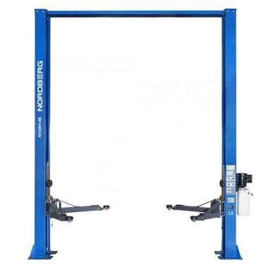 Подъемник двухстоечный 4 т, верхняя синхронизация, H=4 м, 220 В, синий N4120H1-4B_3+2_220