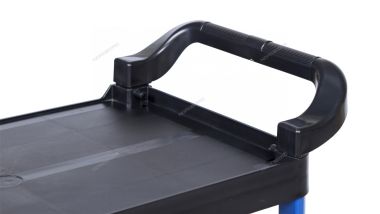 Тележка инструментальная, 3 пластиковые полки, синяя T31B #6