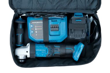 УШМ аккумуляторная, Ø диска 125 мм, 20 В, с аккумулятором и зарядным устройством NE307K #3